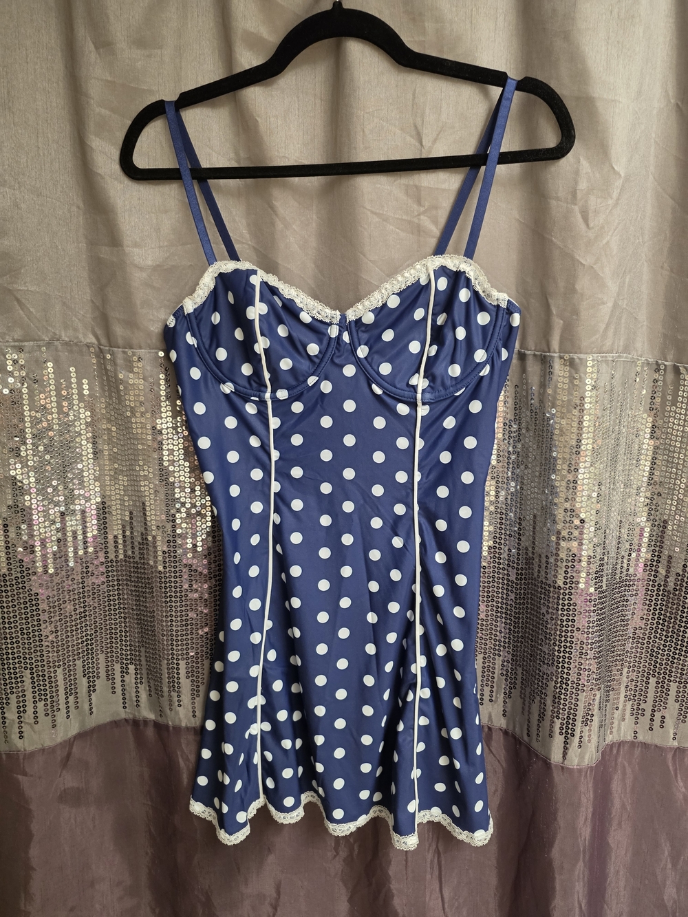 AHOY Baby Polka Dot Mini Dress